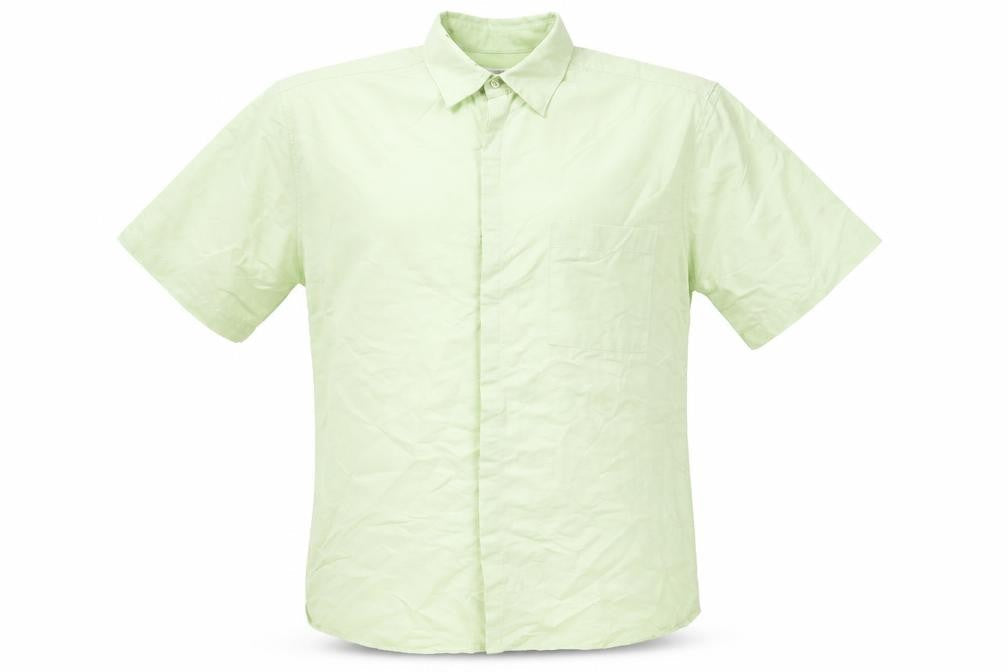 Marks & Spencer Mens Green    Button-Up Size M