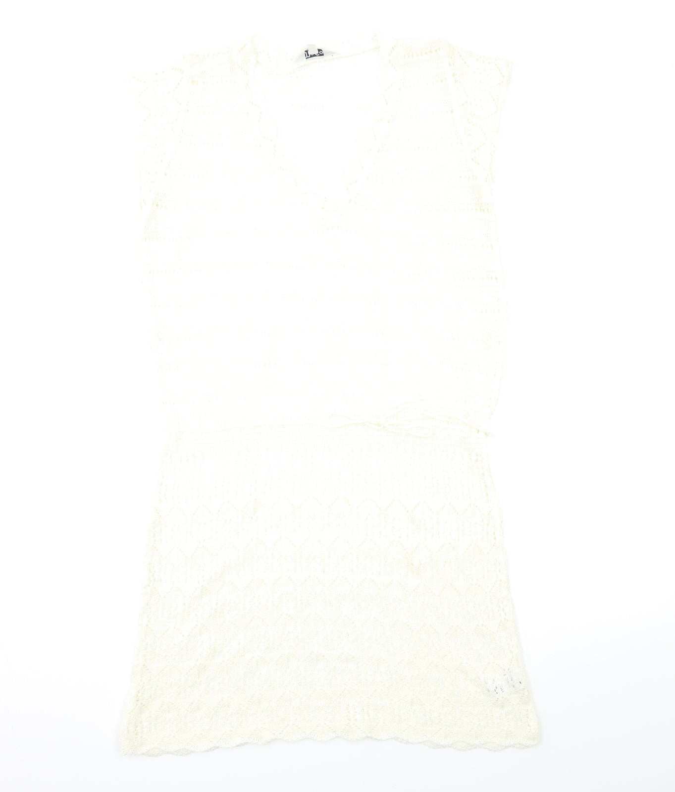 M&Co  Womens Beige  Rayon Jumper Dress  Size 14