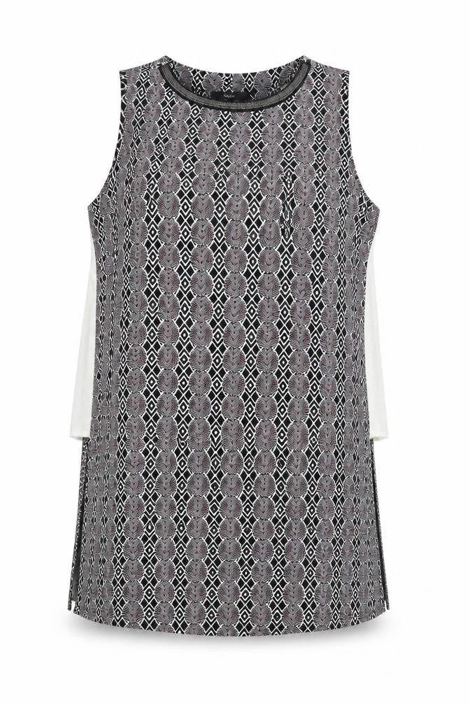 Next Womens Multicoloured Geometric  Shift  Size 12