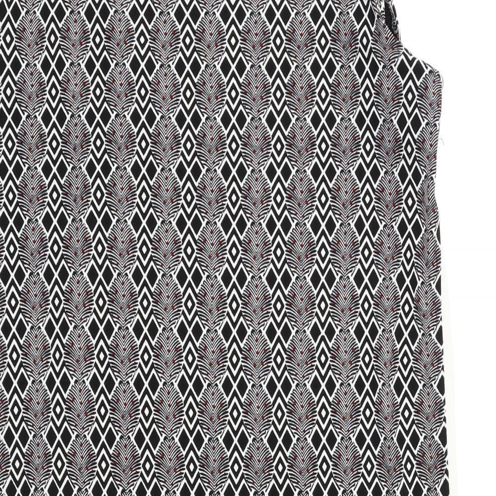 NEXT Womens Multicoloured Geometric  Shift  Size 12