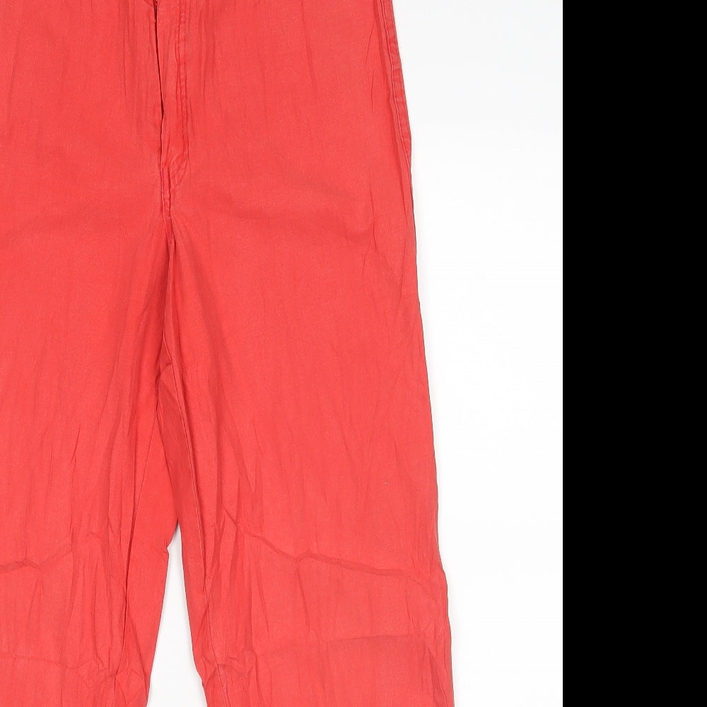 Gary Womens Red   Trousers  Size 40 L27 in