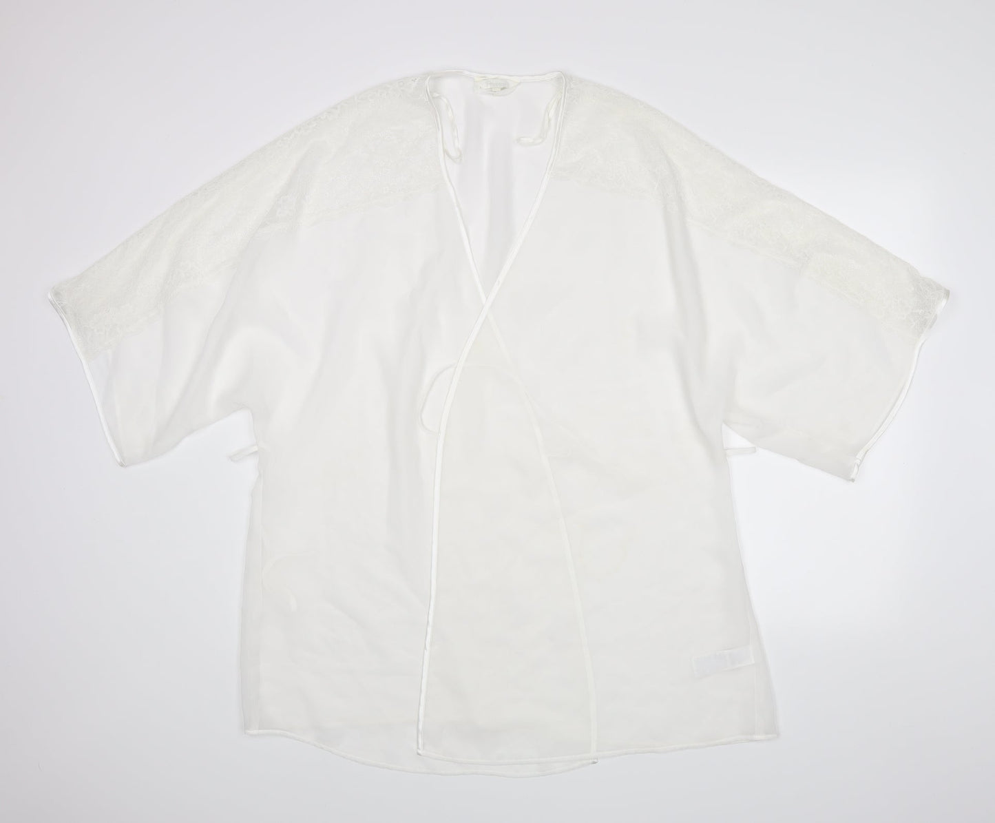 Debenhams Womens White    Robe Size 16