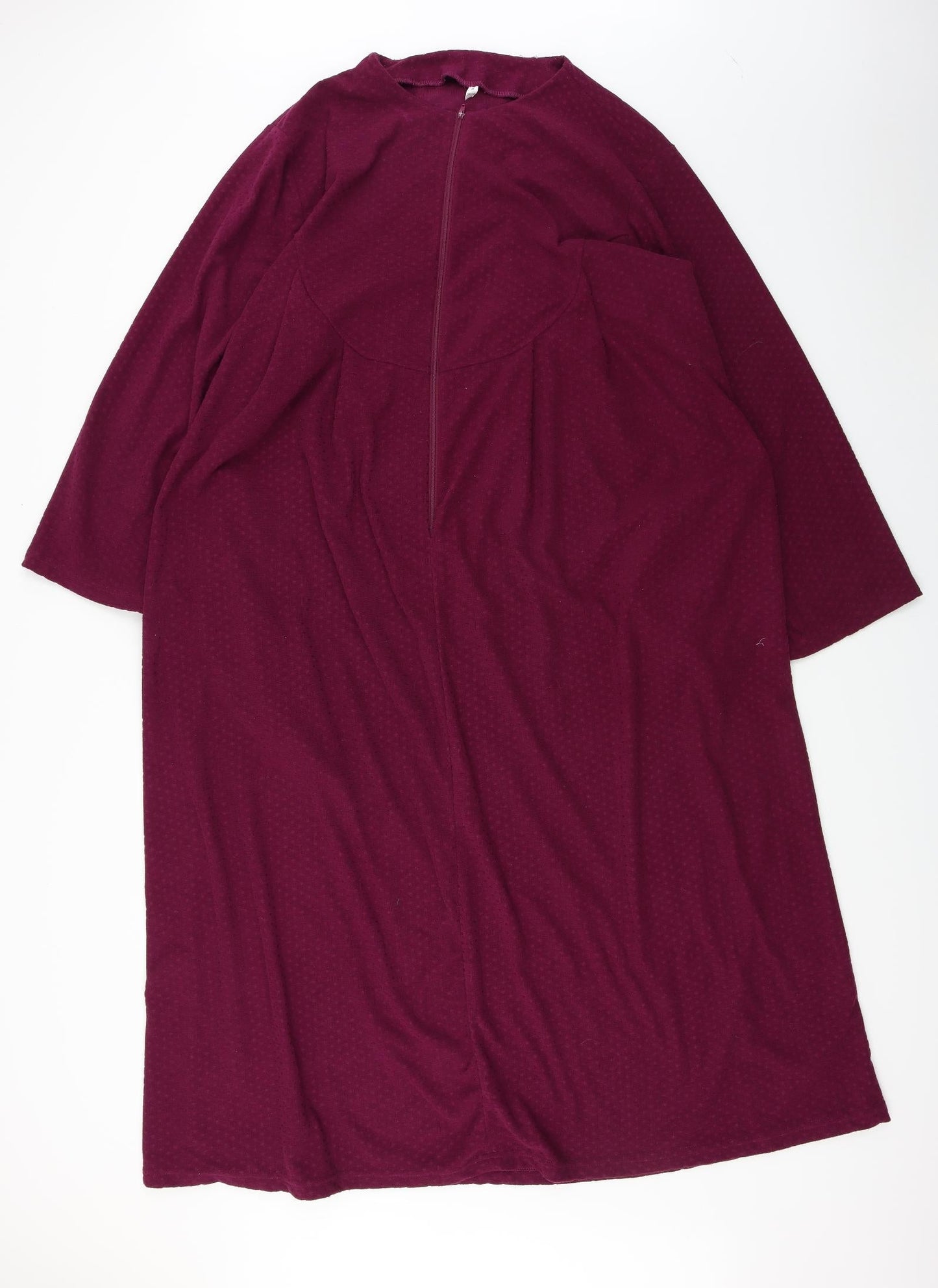 Preworn Womens Purple Solid  Top Dress Size M