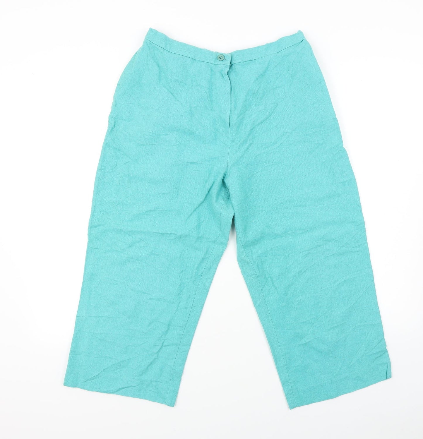 Penny Plain Womens Blue   Trousers  Size 14 L20 in