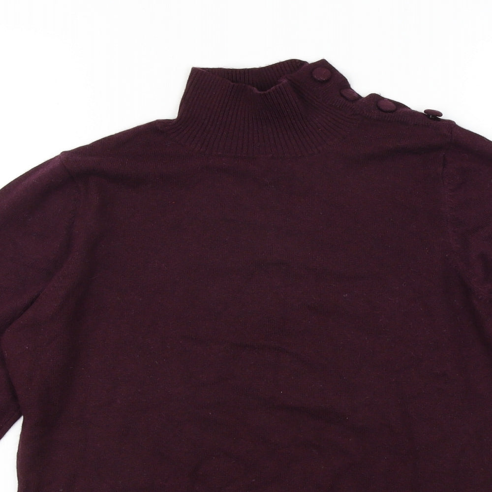 Marks and Spencer Womens Red   Pullover Jumper Size 12