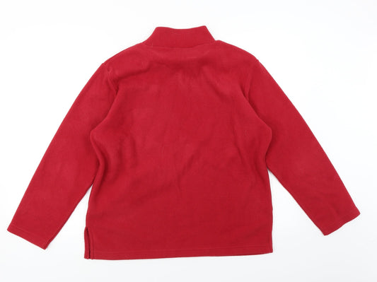 Daxon Womens Red   Pullover Jumper Size 14