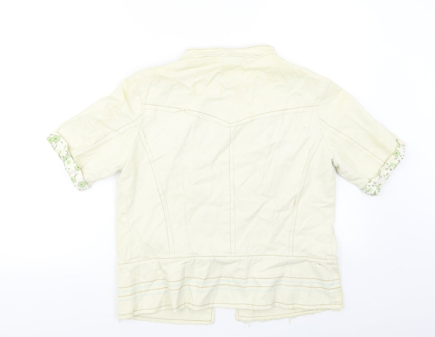 Preworn Womens White   Jacket  Size 14