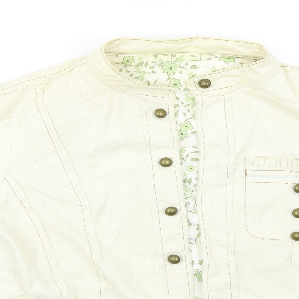 Preworn Womens White   Jacket  Size 14