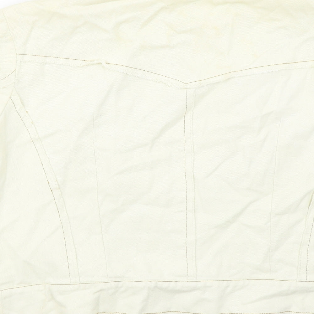 Preworn Womens White   Jacket  Size 14