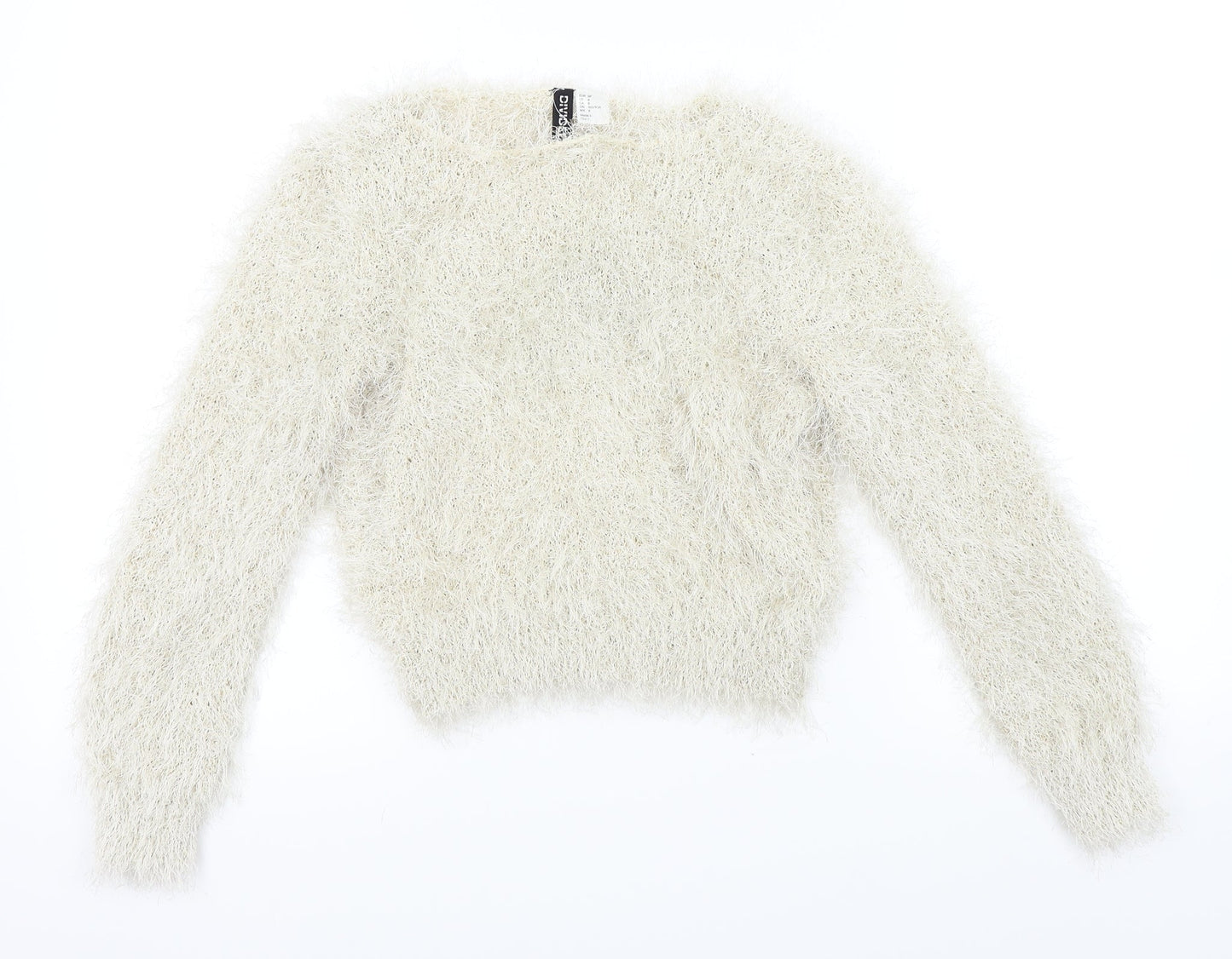 Divided Womens Beige   Pullover Jumper Size 10