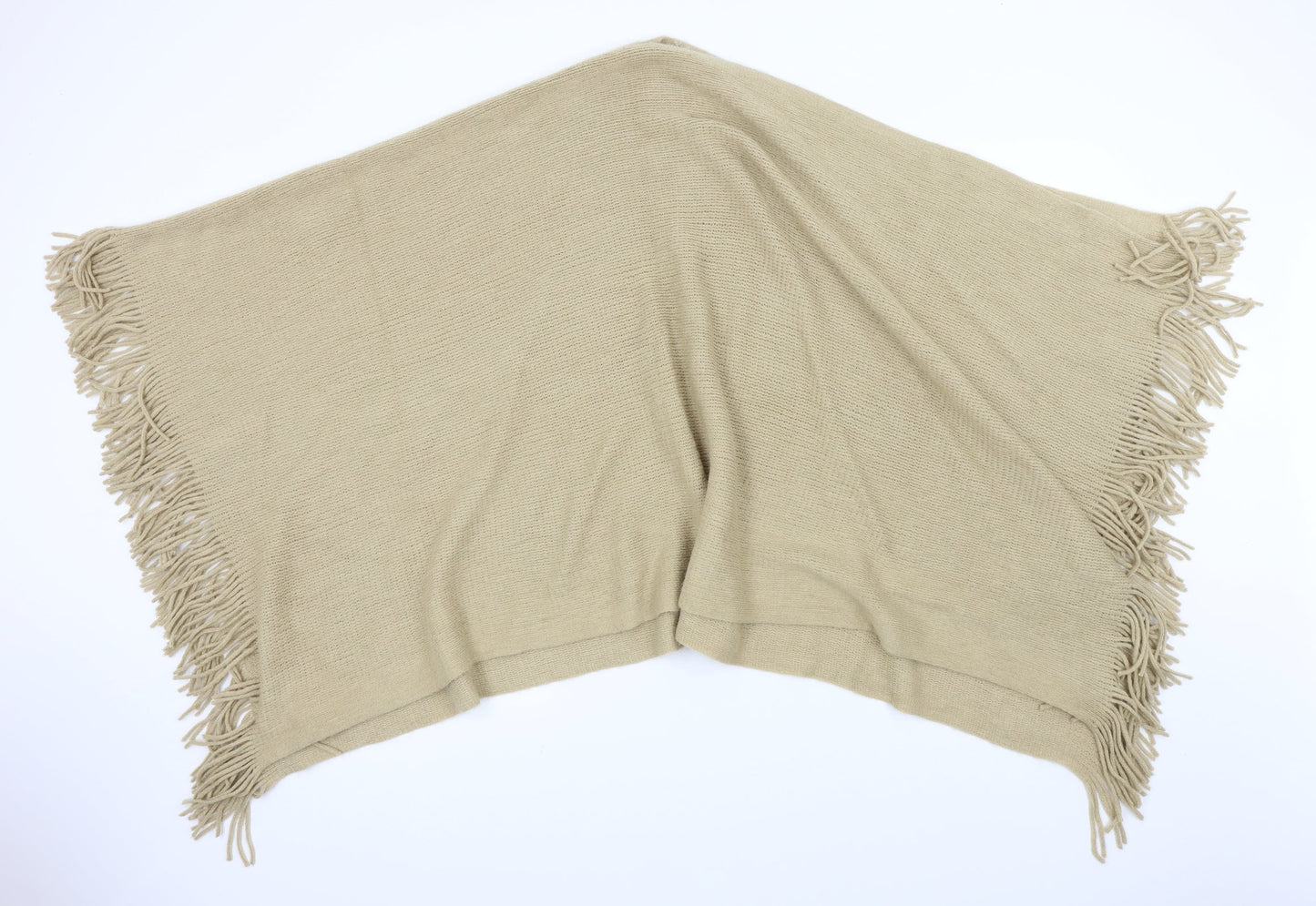 Preworn Womens Beige    Shawl/Wrap