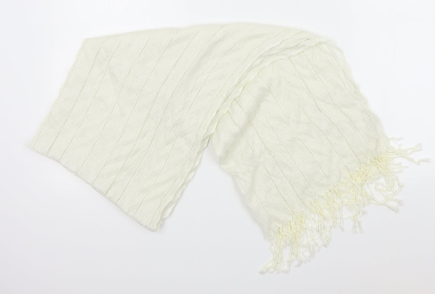 Preworn Womens Beige    Scarf