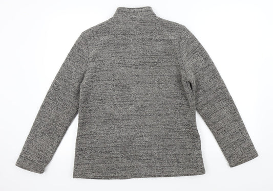 Marks & Spencer Womens Grey   Full Zip Jumper Size 8