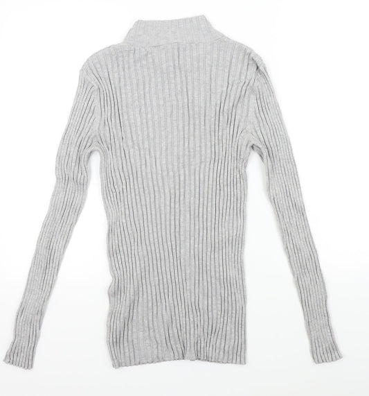 Avenue Womens Grey   Pullover Jumper Size 14