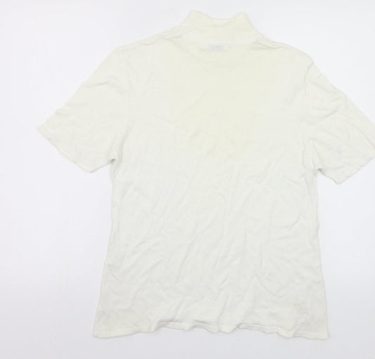 Micha Womens White   Pullover Jumper Size L