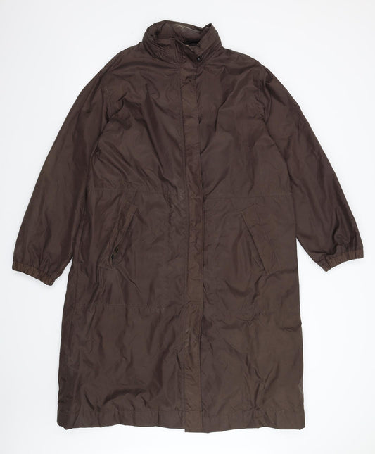 DANNIMAC Womens Brown   Anorak Coat Size M