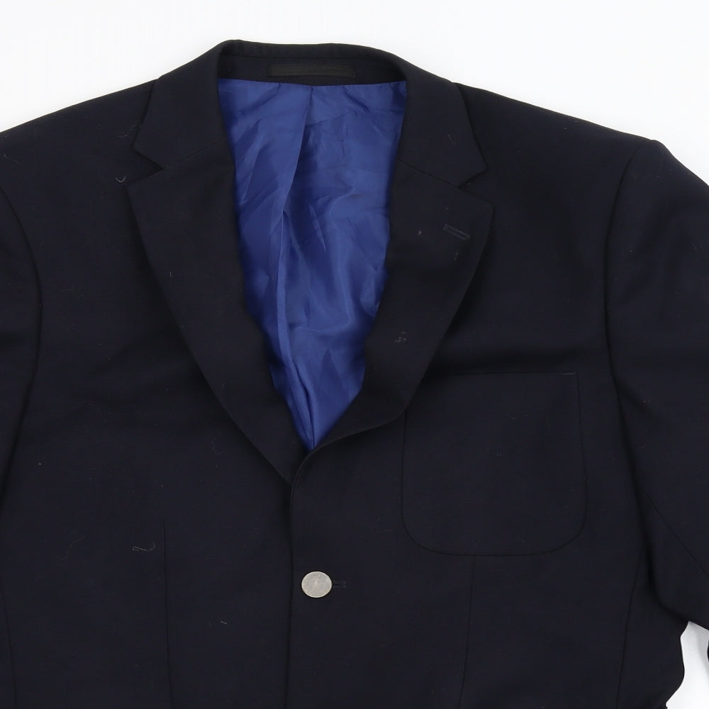 Charlton Gray  Mens Blue   Jacket Blazer Size 40