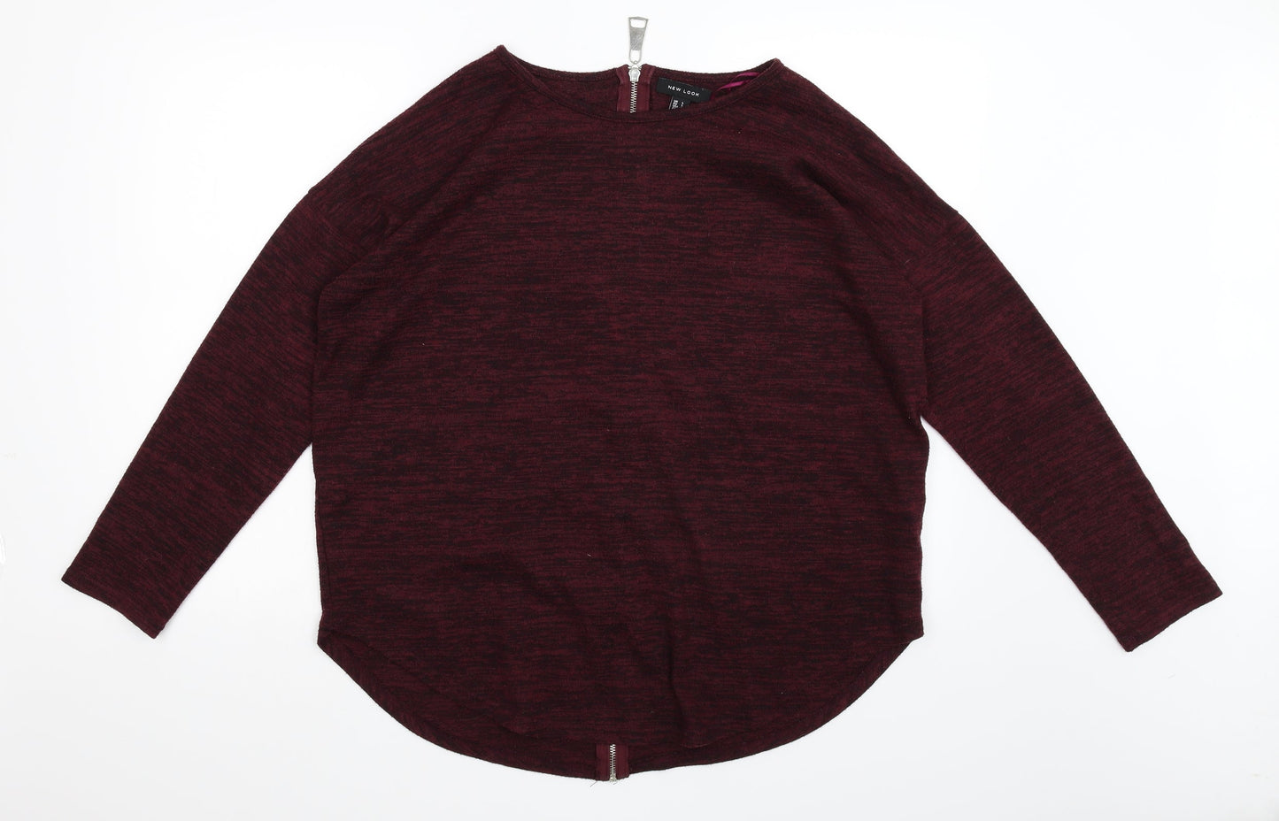 New Look Womens Red   Pullover Jumper Size L