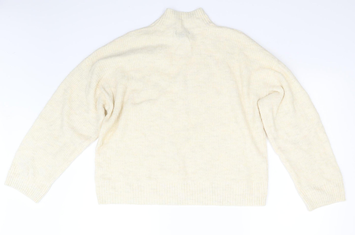 New Look Womens Ivory   Pullover Jumper Size L