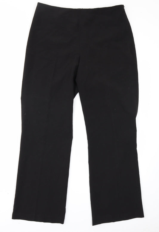 The COllection Womens Black   Trousers  Size 12 L27 in