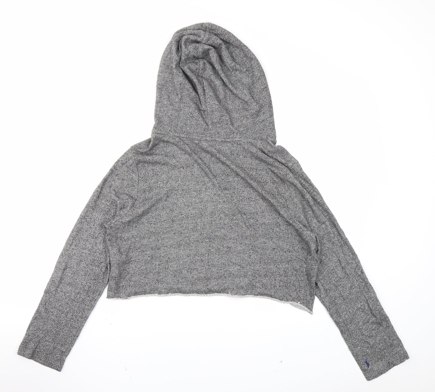 Topshop Womens Grey   Pullover Hoodie Size 10