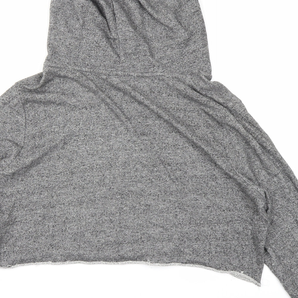 Topshop Womens Grey   Pullover Hoodie Size 10