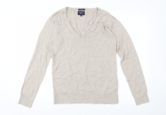 McGregor Womens Beige  Knit Pullover Jumper Size XS