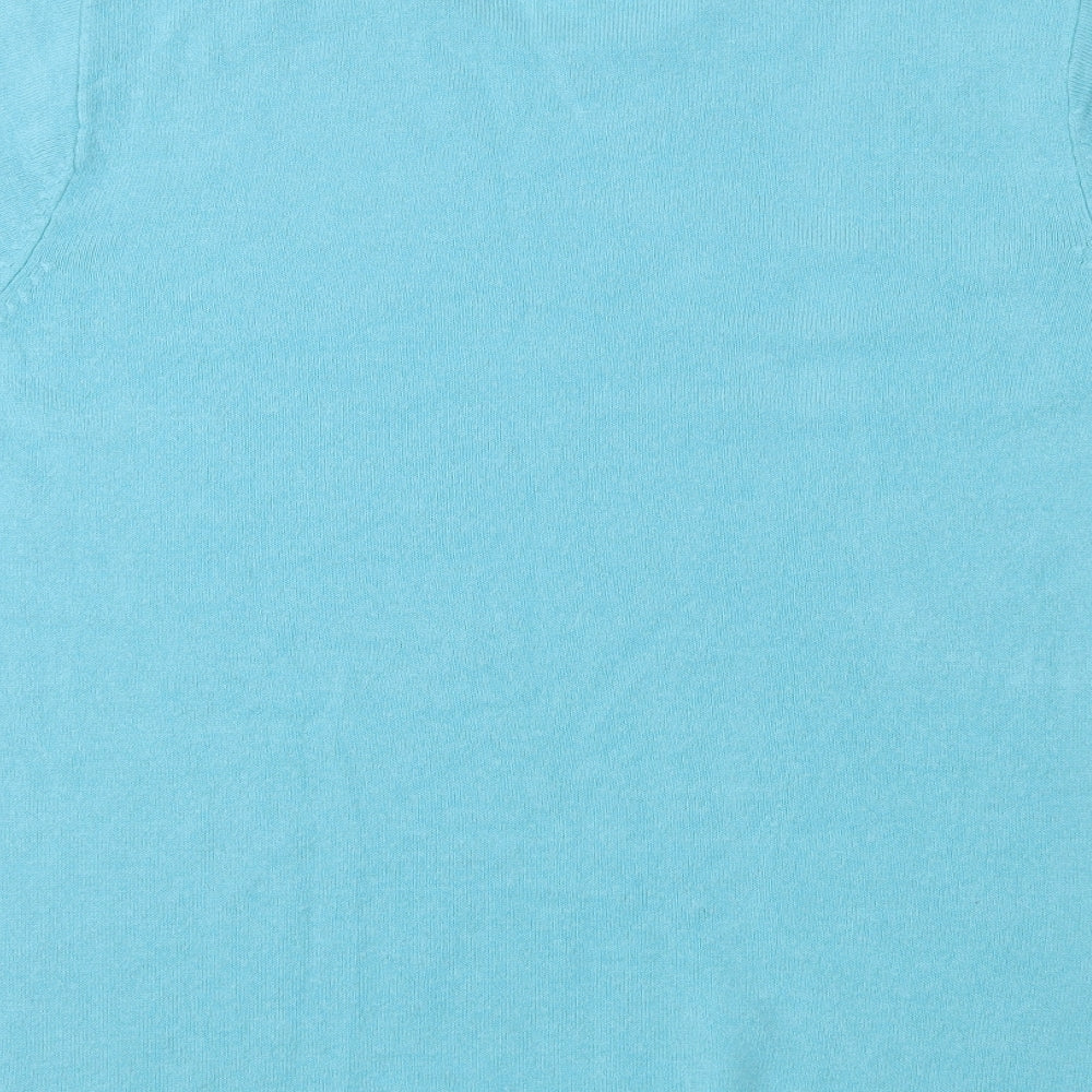 Bonmarché Womens Blue  Knit Pullover Jumper Size XL