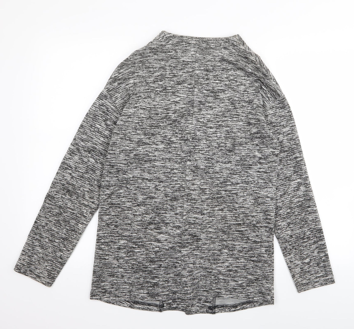 Papaya Womens Grey   Wrap Jumper Size S
