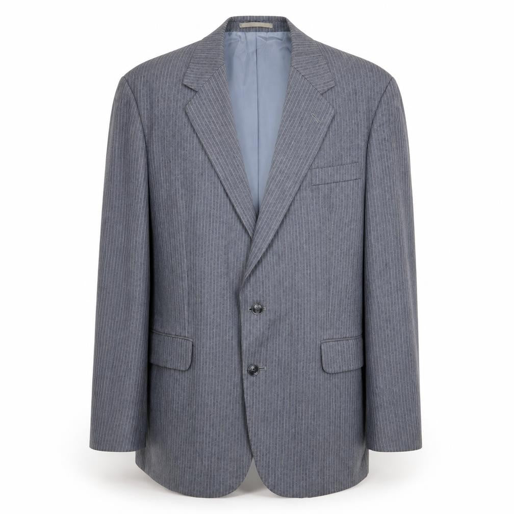 Dunn & Co Mens Blue Striped  Jacket Blazer Size 40