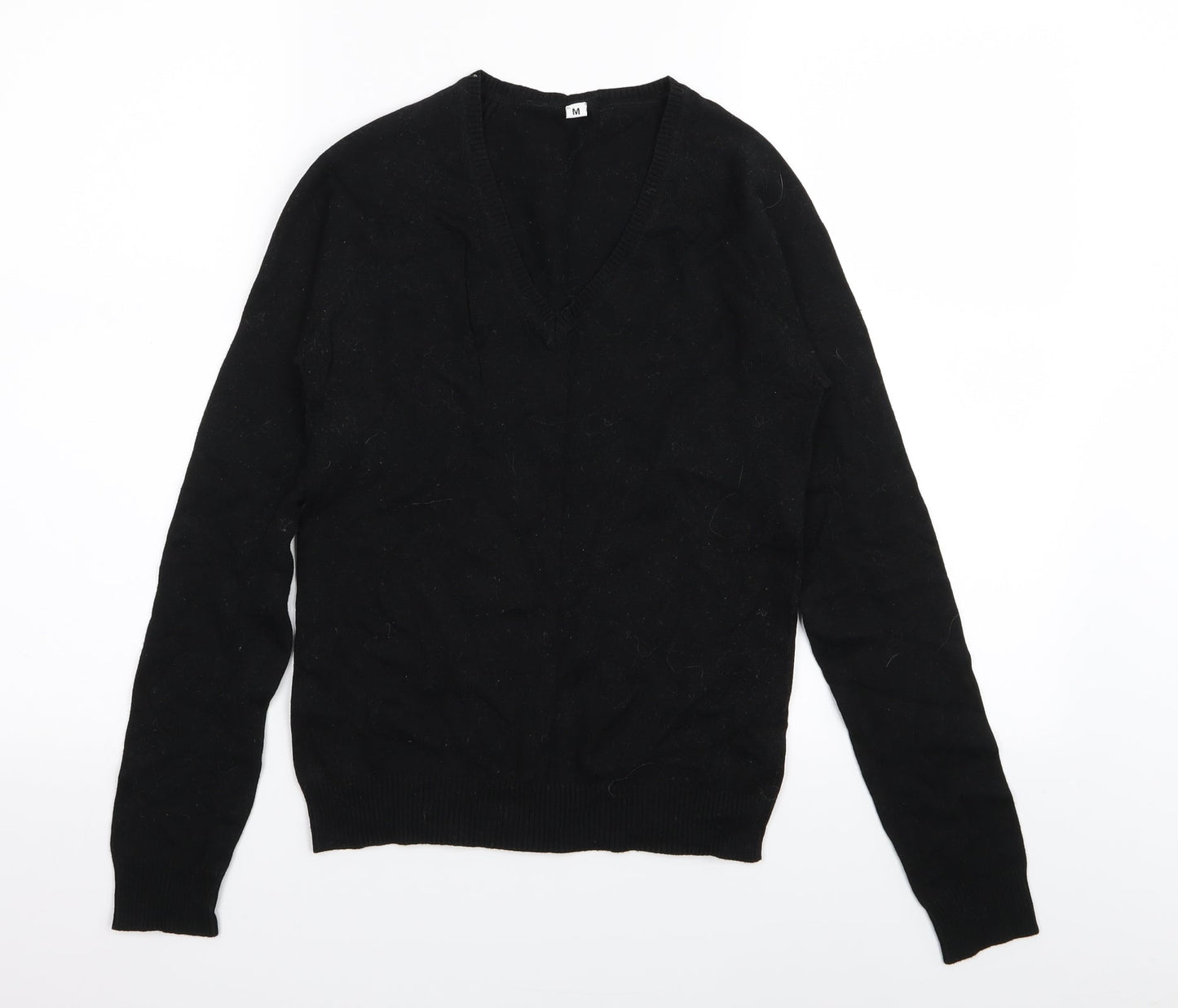 Preworn Womens Black   Pullover Jumper Size M