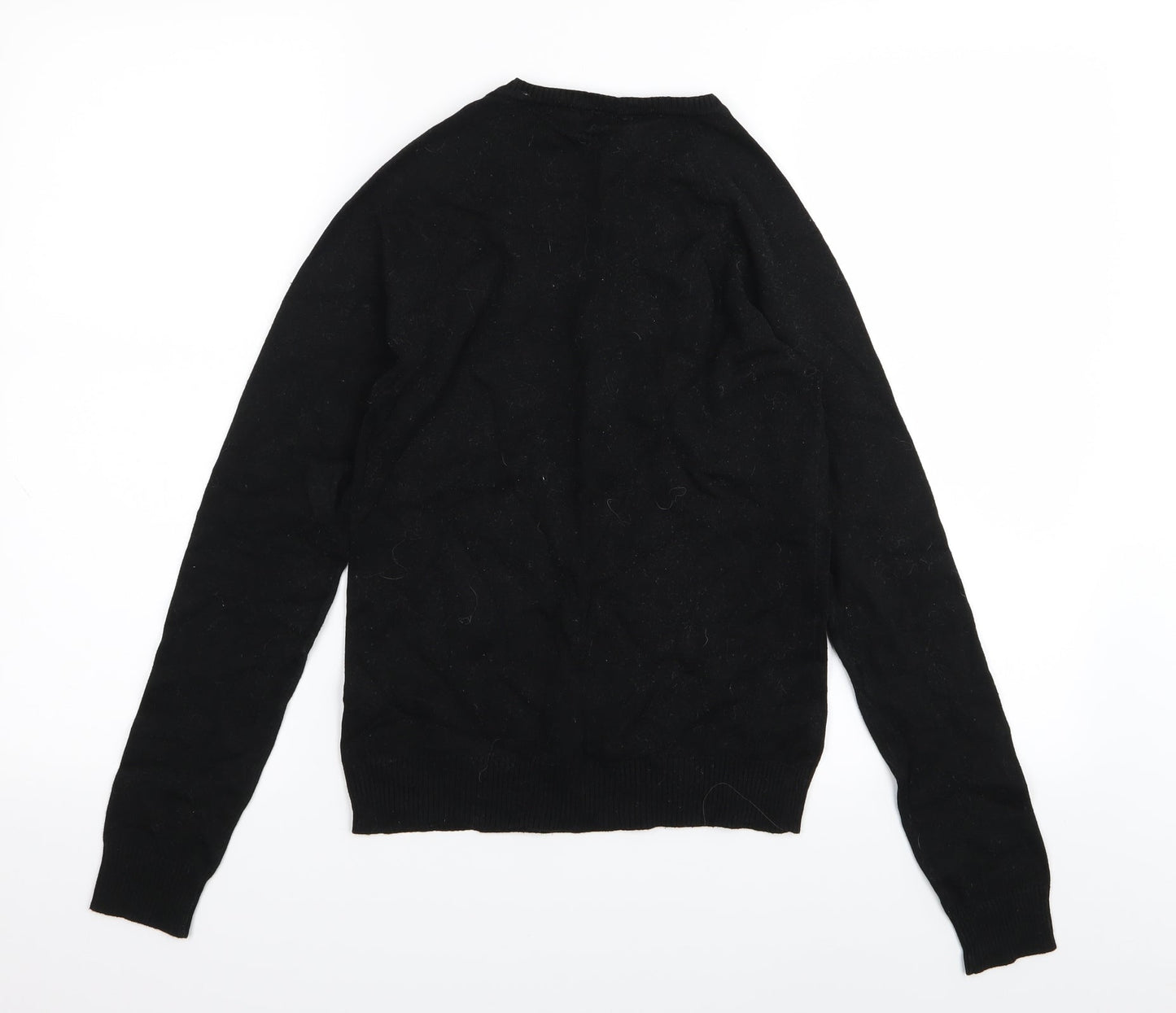 Preworn Womens Black   Pullover Jumper Size M