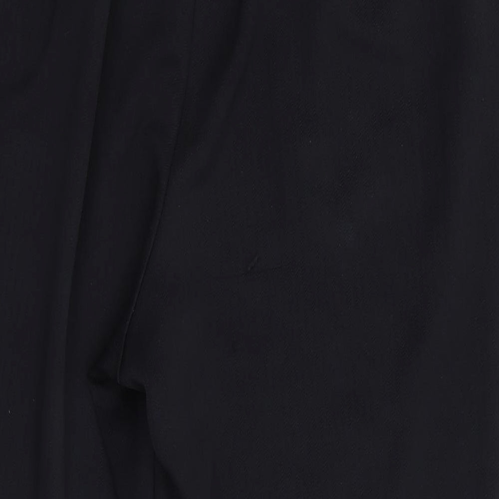 BM collection Womens Black   Trousers  Size 18 L23 in - Stretch waistband