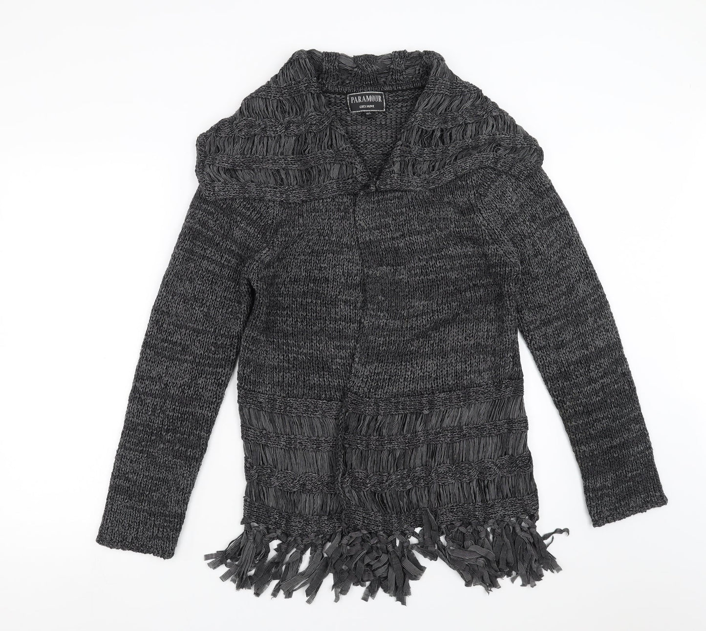 Paramour Womens Grey   Cardigan Jumper Size M