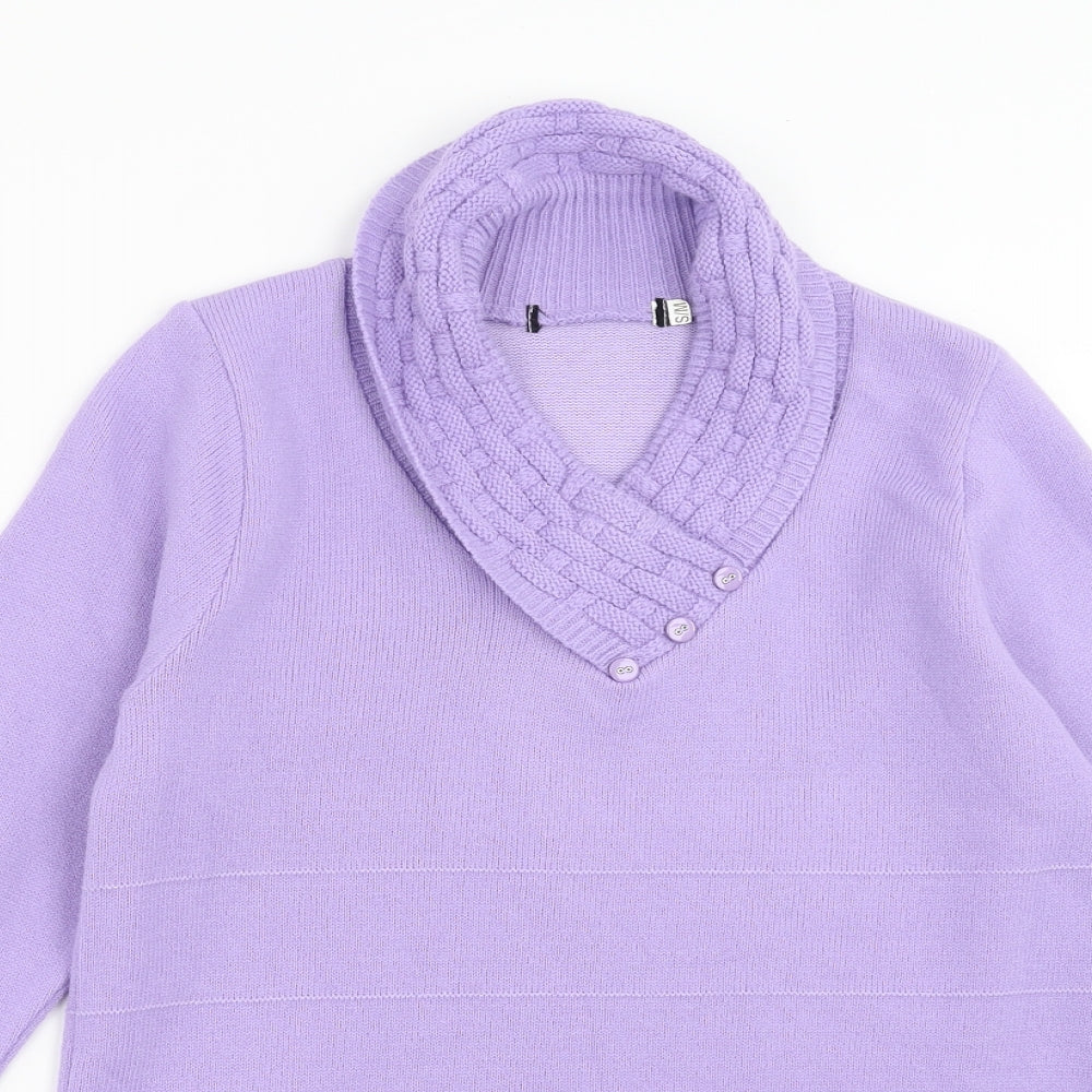Preworn Womens Purple   Pullover Jumper Size S