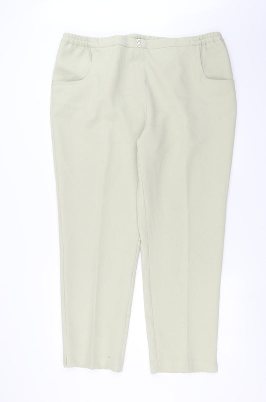 Special Collection Womens Green   Trousers  Size 20 L29 in