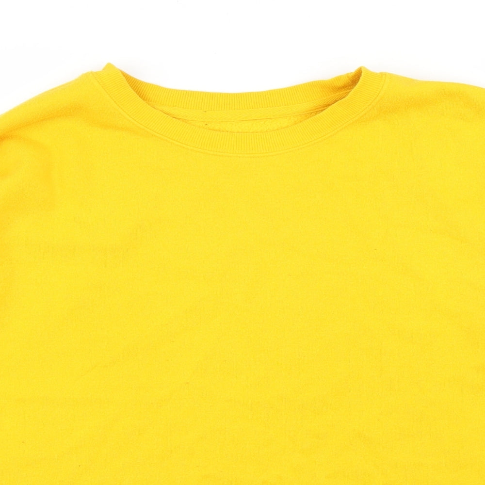 Preworn Womens Yellow   Pullover Jumper Size L