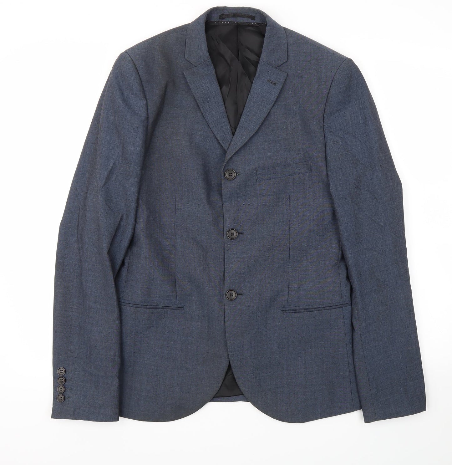 Topman Mens Blue   Jacket Blazer Size 36