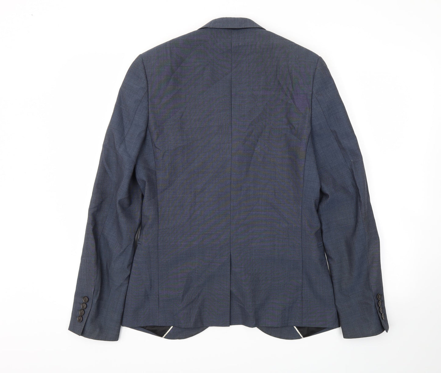 Topman Mens Blue   Jacket Blazer Size 36
