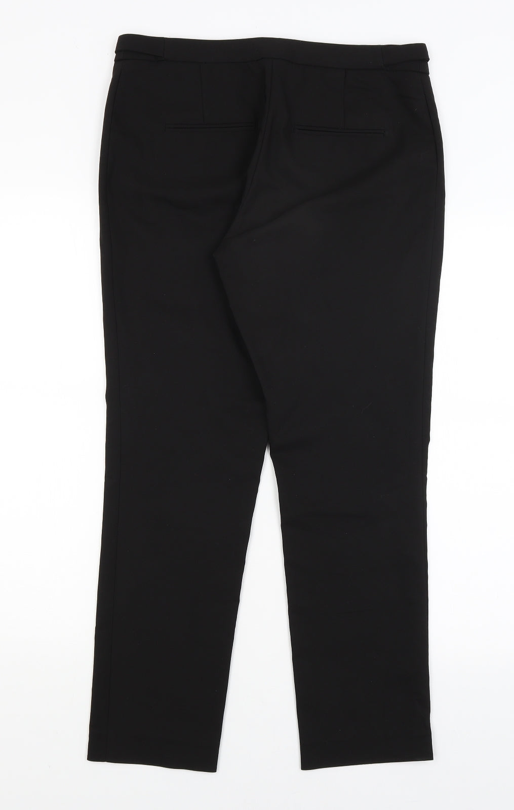 H&M Womens Black   Dress Pants Trousers Size 12 L27 in