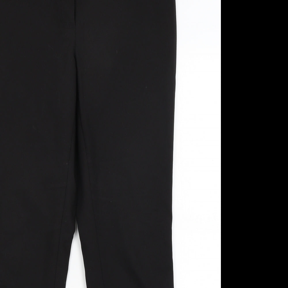 H&M Womens Black   Dress Pants Trousers Size 12 L27 in