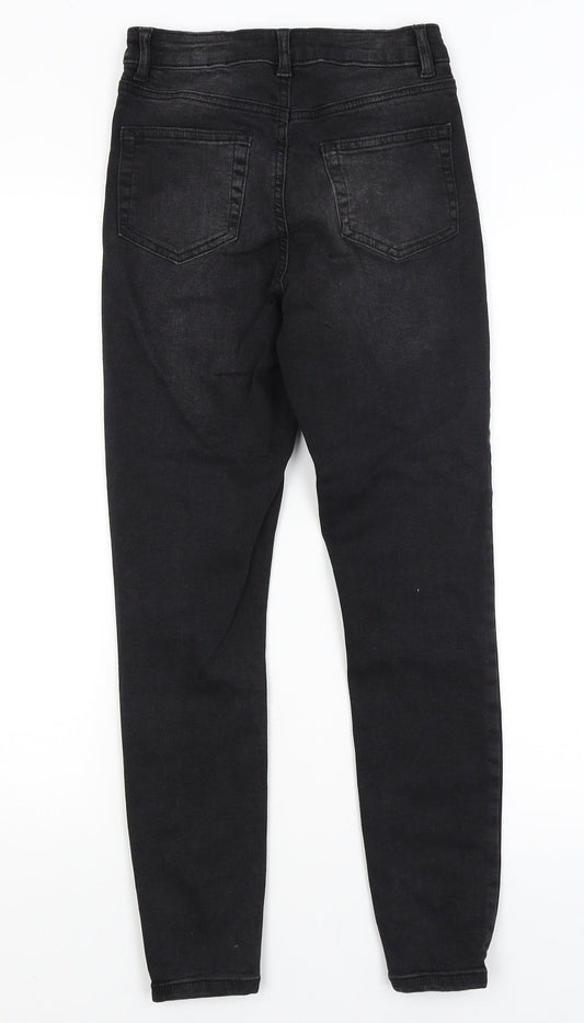 Denim Co Womens Black   Skinny Jeans Size 8 L25.5 in
