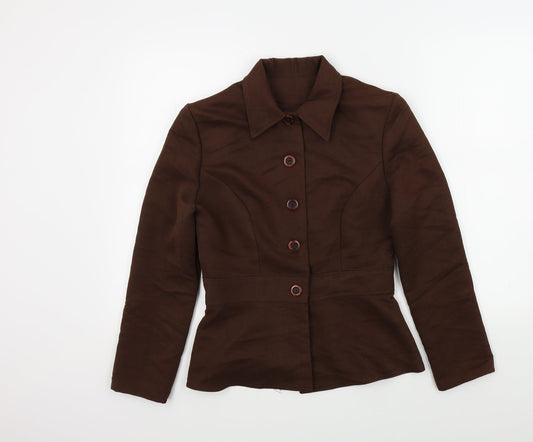 paraqon Womens Brown   Jacket  Size 10