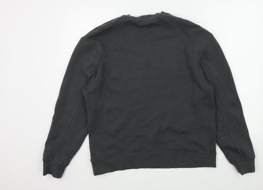 Topshop Mens Grey   Pullover Jumper Size M