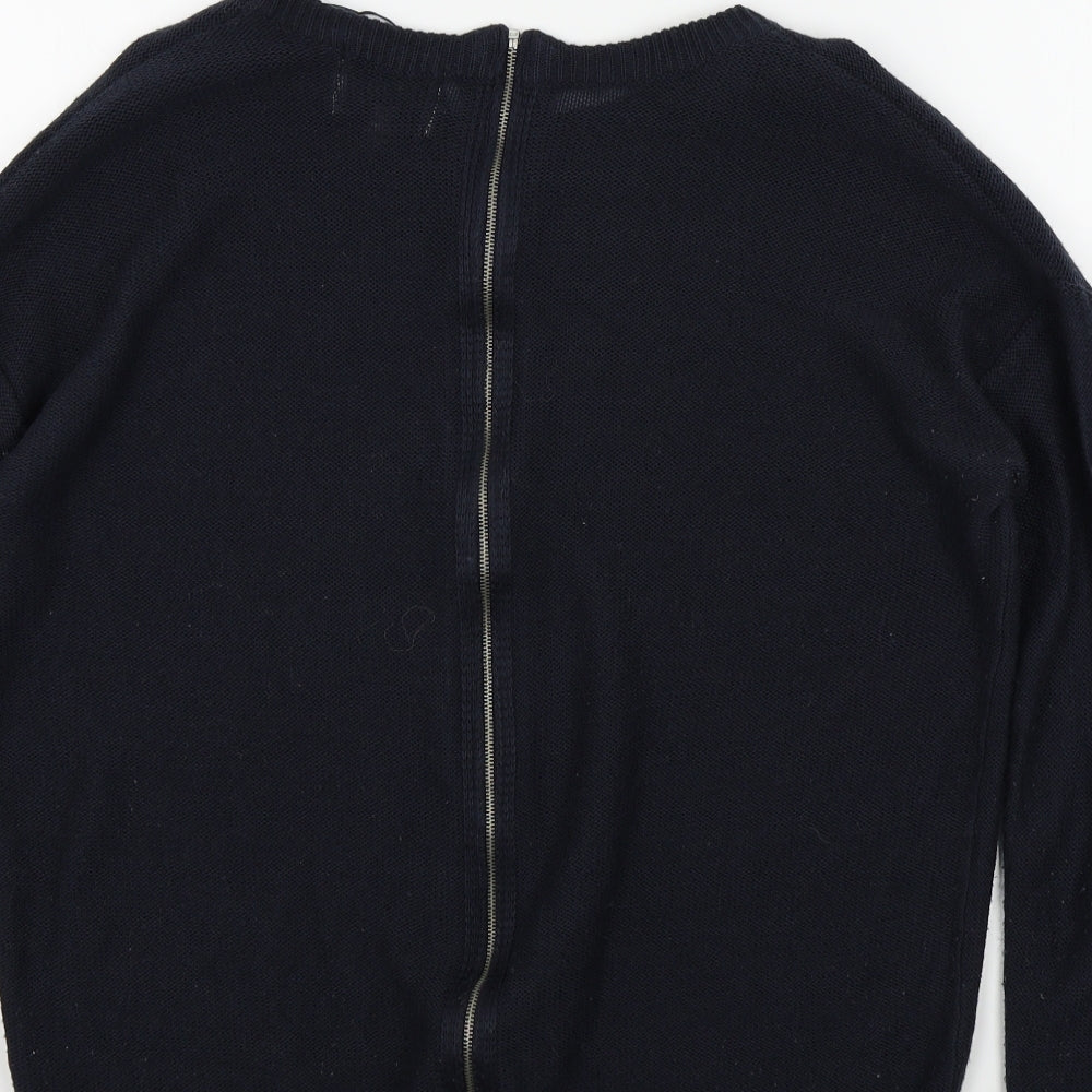 Papaya Womens Blue   Pullover Jumper Size M