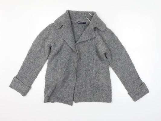 Marks and Spencer Womens Grey   Cardigan Jumper Size S