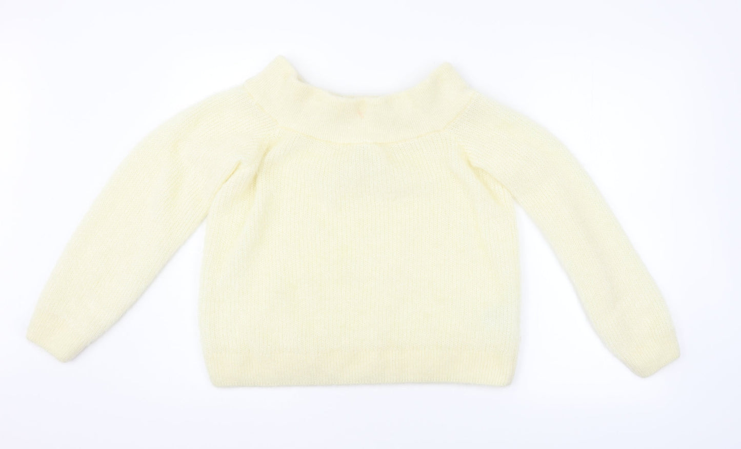 Divided by H&M Womens Yellow   Pullover Jumper Size M