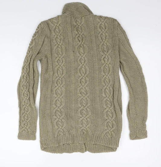 Preworn Womens Beige   Cardigan Jumper Size S