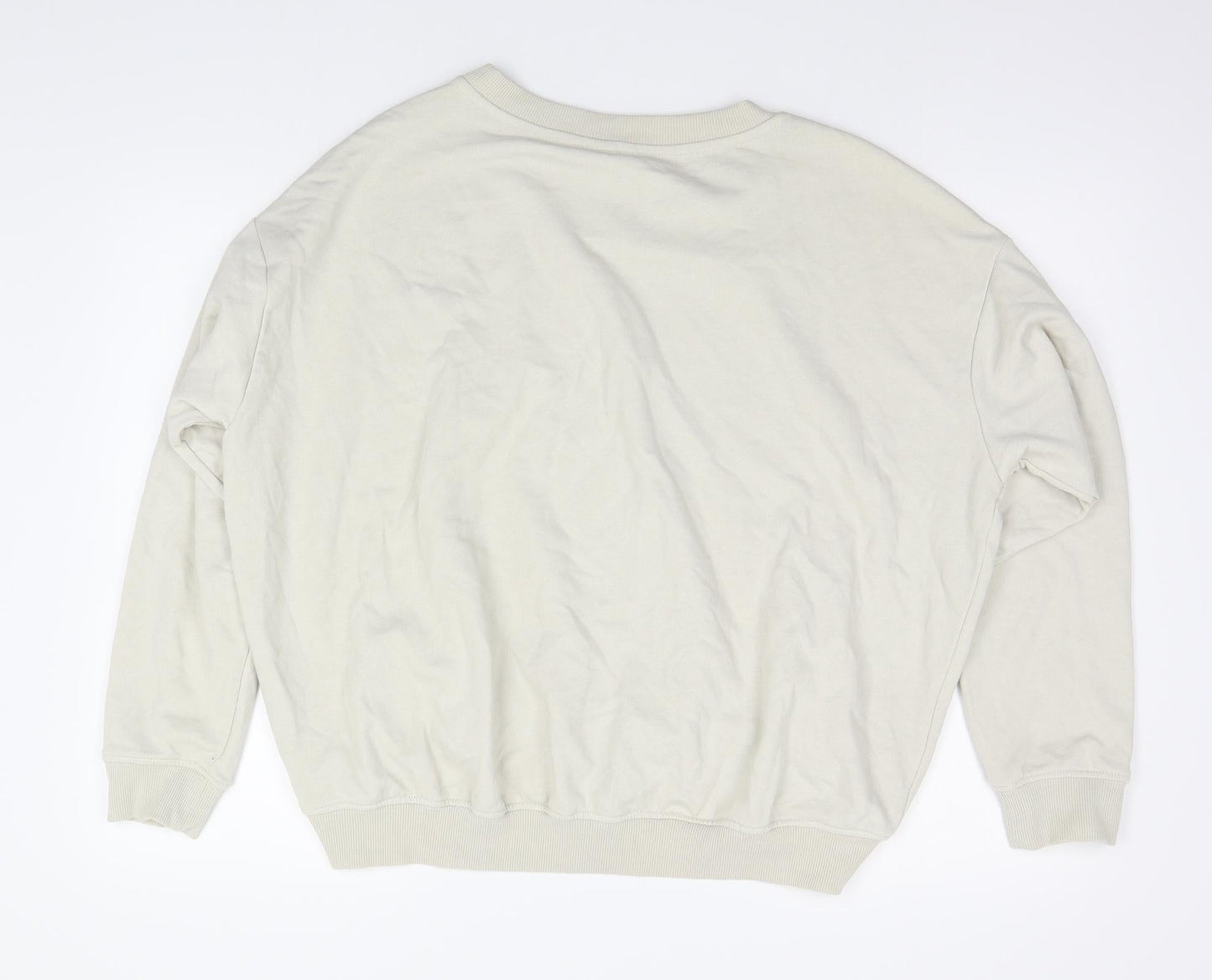 H&M Womens Silver   Pullover Jumper Size M