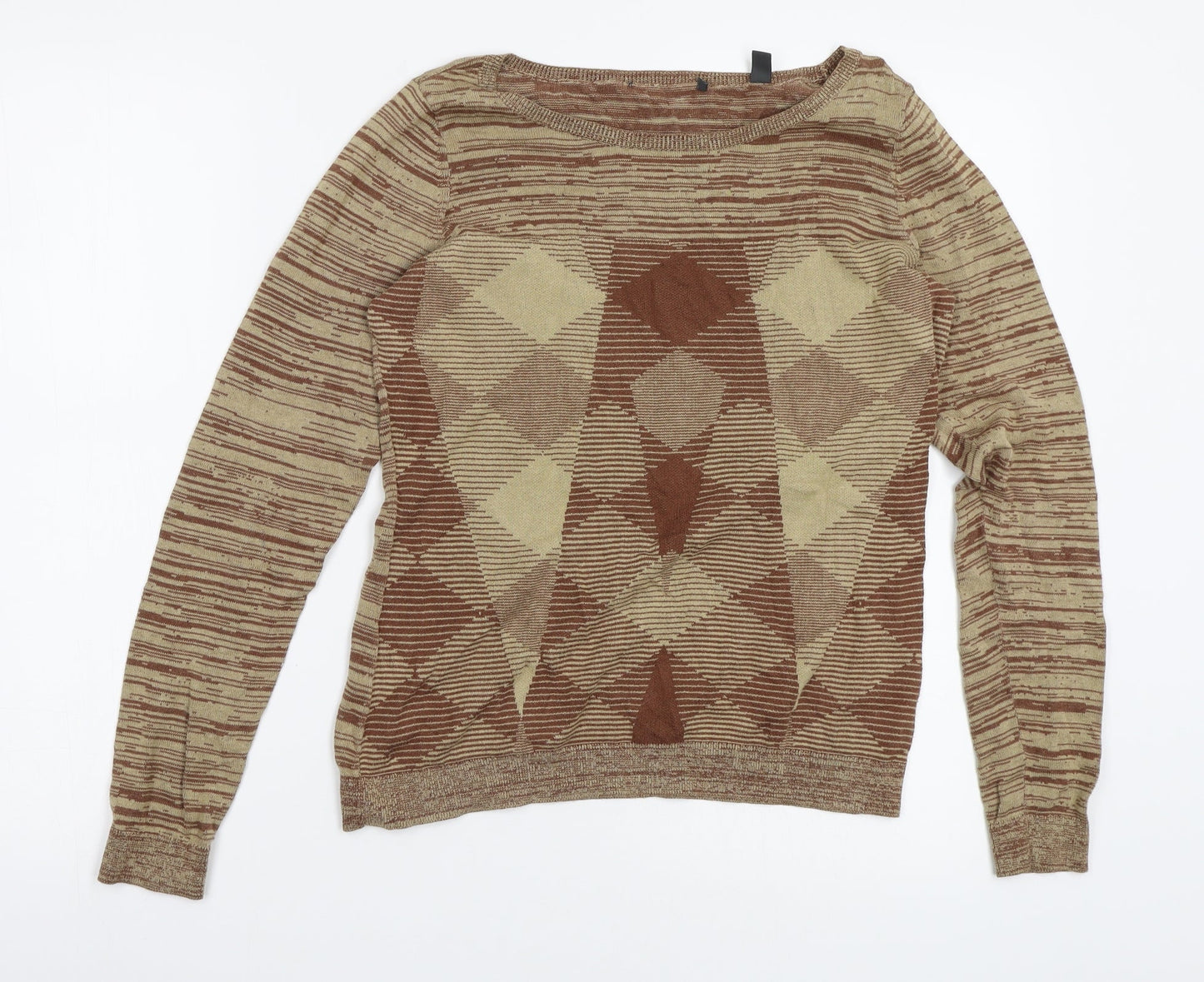 Preworn Womens Beige   Pullover Jumper Size S
